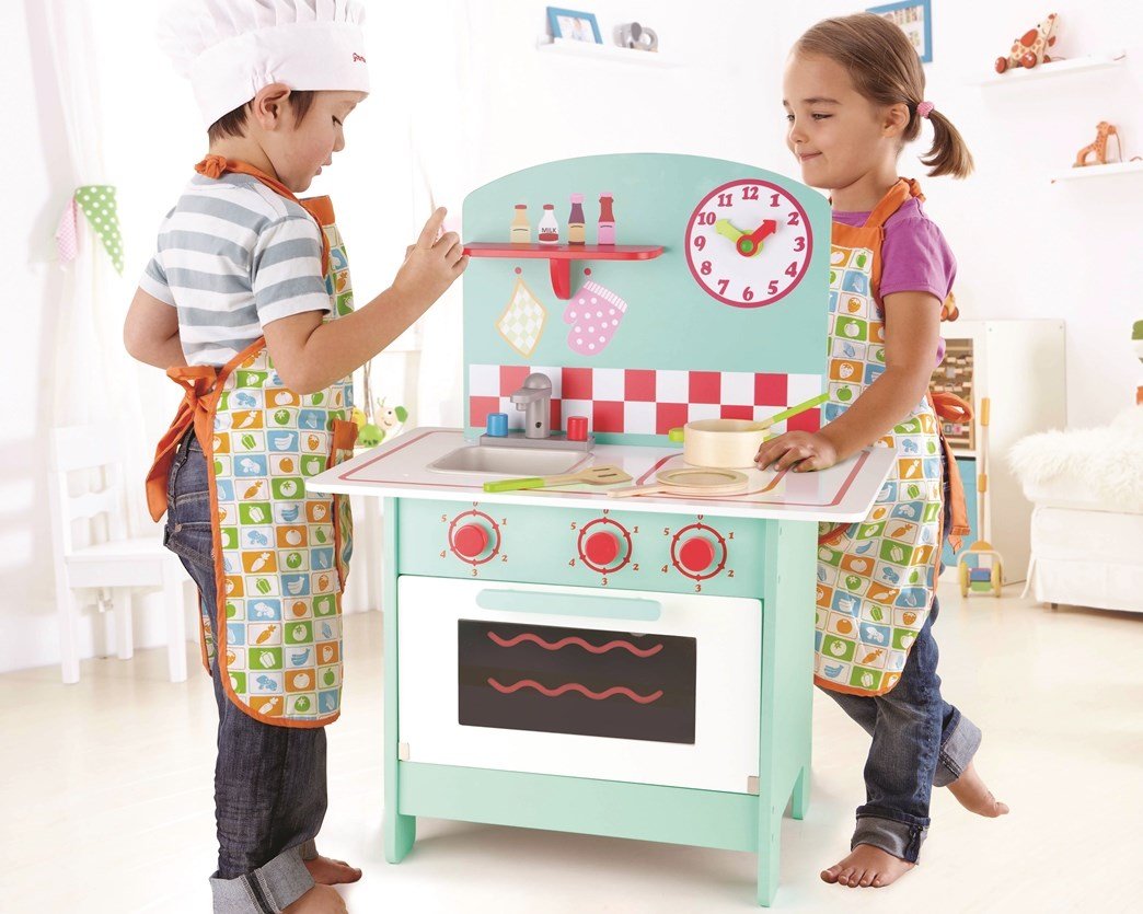 hape aqua retro kitchen